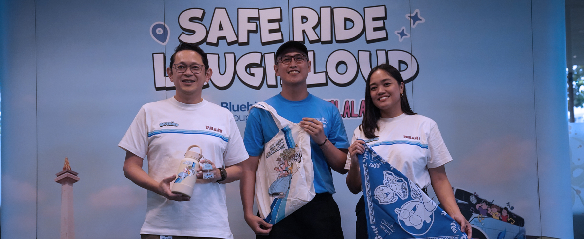 Safe Ride, Laugh Loud: Bluebird Group dan Tahilalats  Hadirkan Kolaborasi Brand Lokal Penuh Cerita